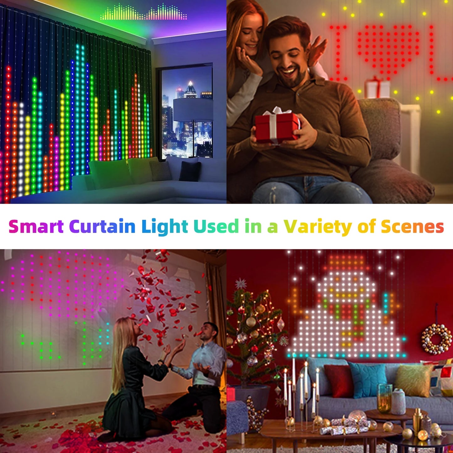 Smart Curtain Lights